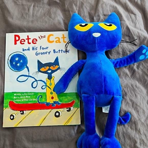 Pete the Cat Toys Pete The Cat Plush Stuffie And Book Preschool